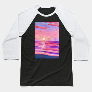 Saturated Sunset Baseball T-Shirt